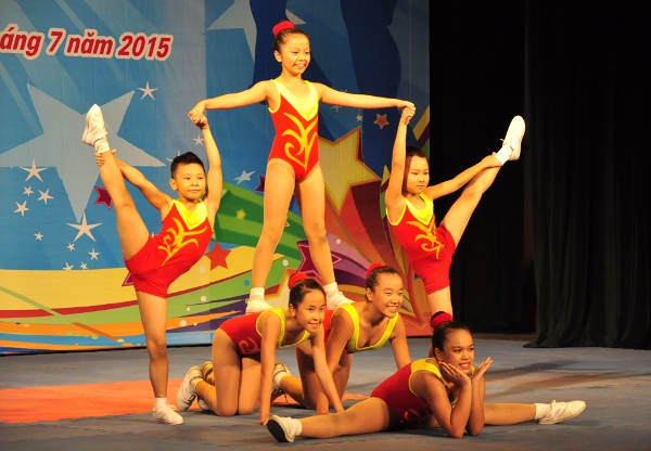 Khai mạc giải Thể dục Aerobic và Khiêu vũ thể thao thiếu nhi toàn quốc